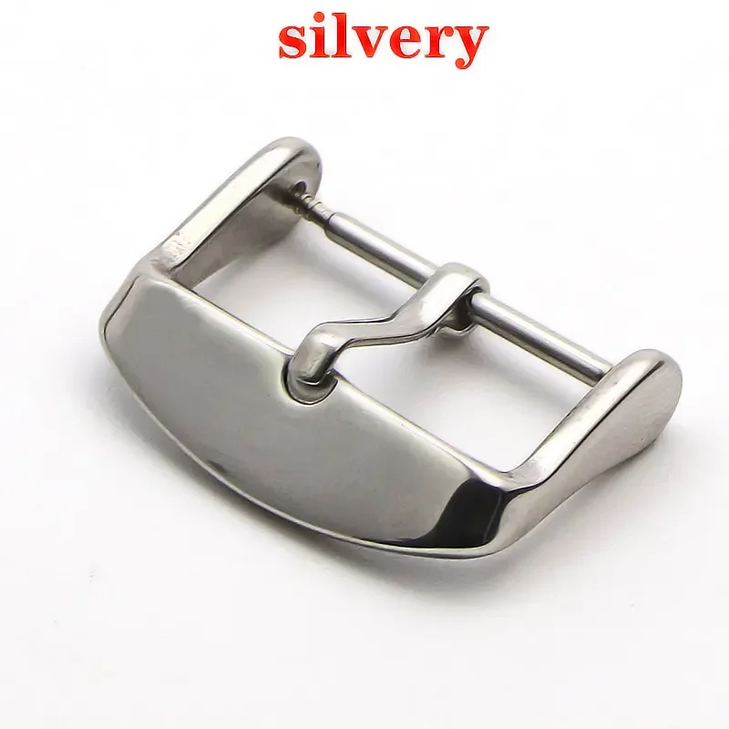 Metal Belt Stainless Steel Watch Band Strap  Clasp 16mm 22mm 20mm 18mm Watch Pin Buckles