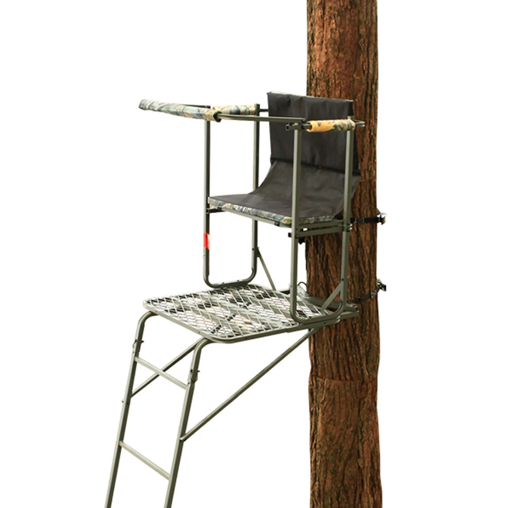 One Man Outdoor Tree Stand Ladder Stand For Hunting Equipment