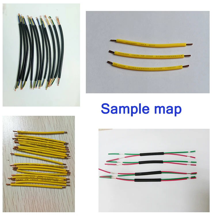
JL-800-10 automatic computer cable wire stripping and cutting machine 