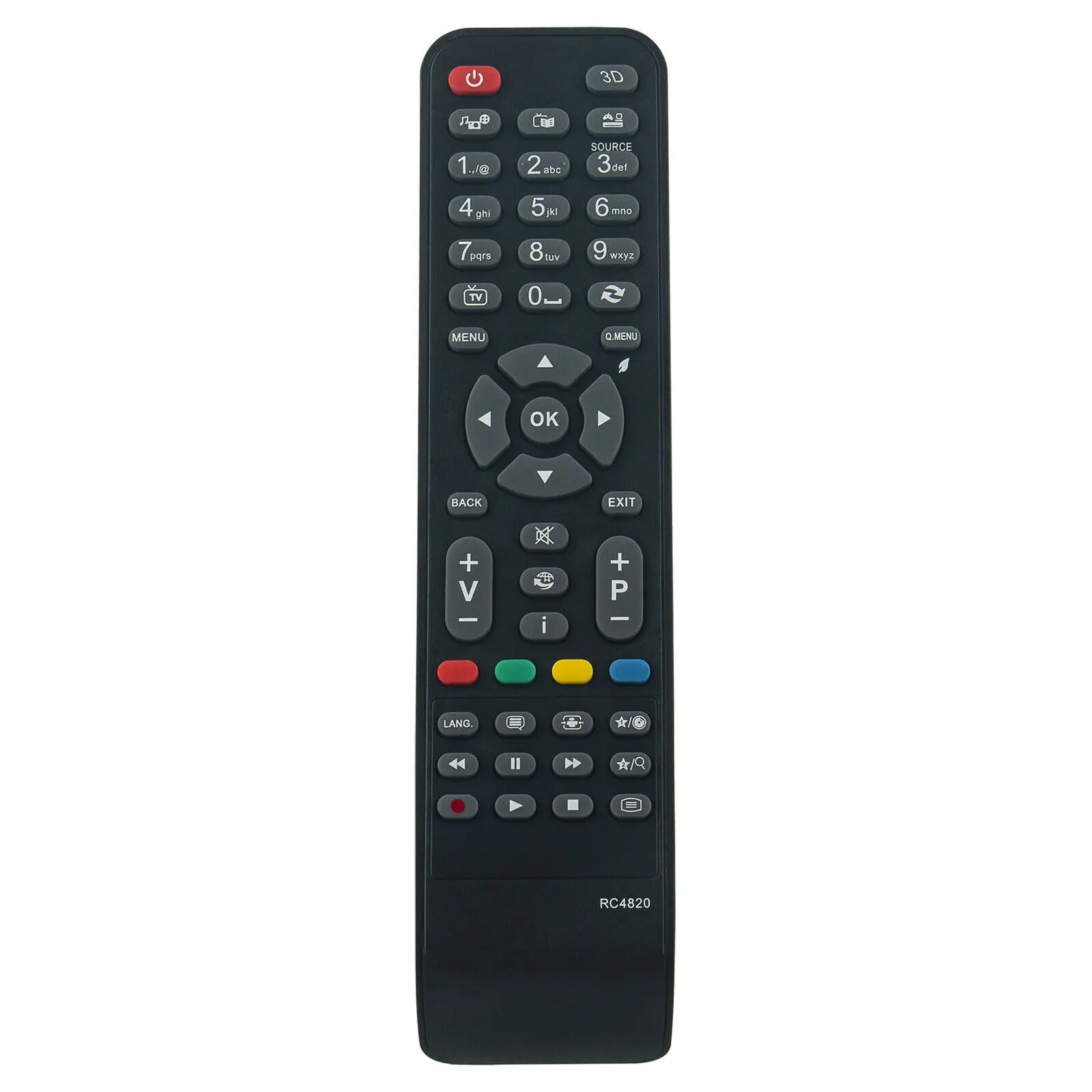 Replacement Remote Control Suitable for Vestel RC-4820 Remote Control
