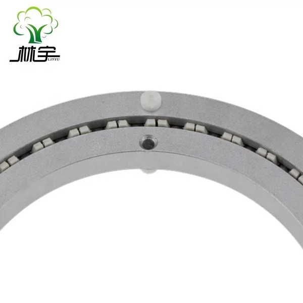 OD 304mm 12 inches Low-Noise Lazy Susan Aluminum Turntable Bearings Silent Revolving Ring Furniture Accessories
