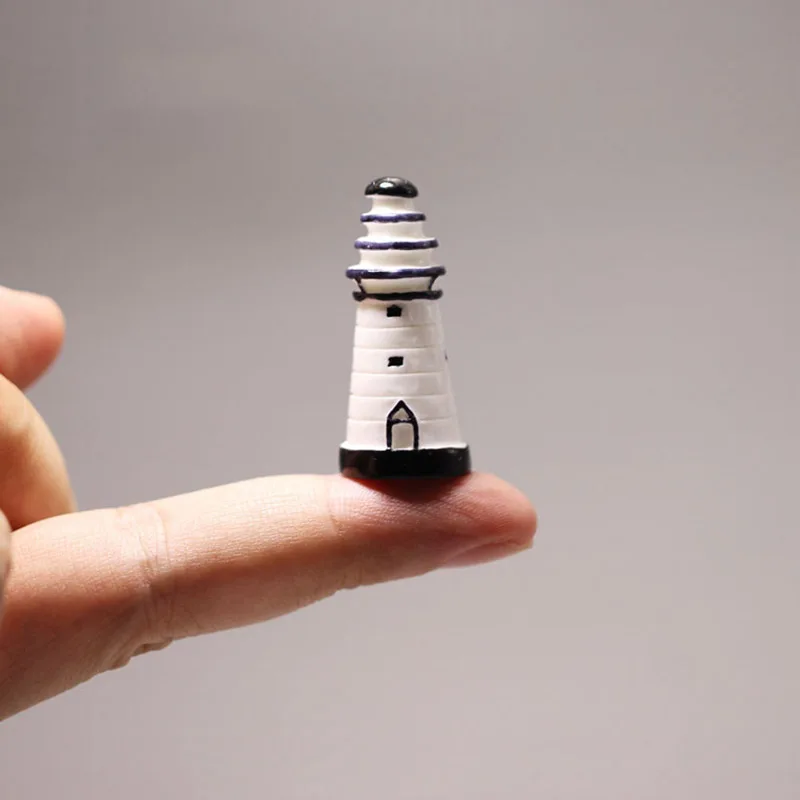 Fairy Garden Miniatures, tower ,  Animal Model Figures, DIY Terrarium & Doll house Decor, Moss Landscape Accessories