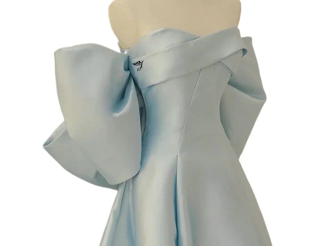 SMO women birthday dresses sexy prom dresses blue elegant formal woman dress