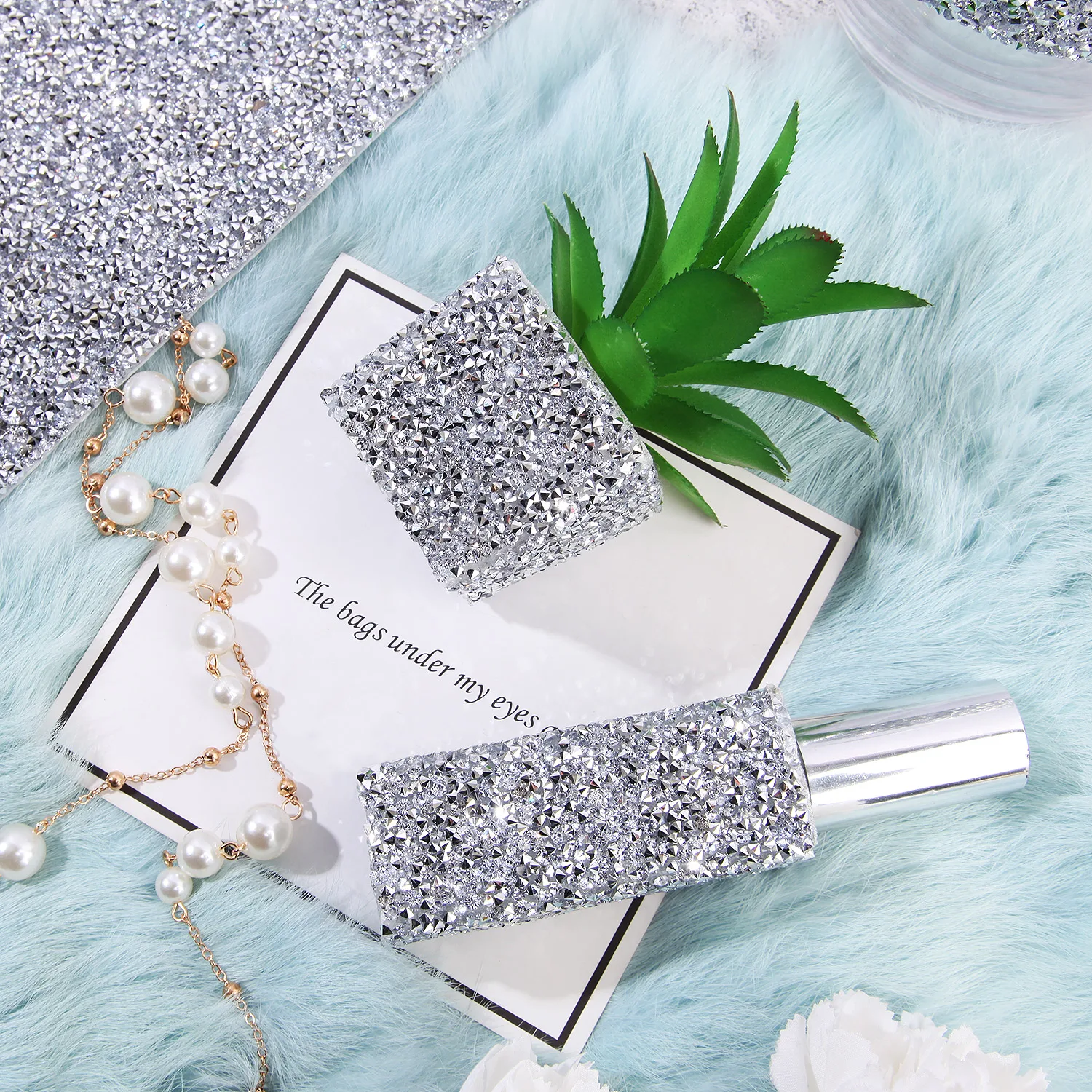  AIRHINE Bling Crystal Resin Rhinestones Sticker