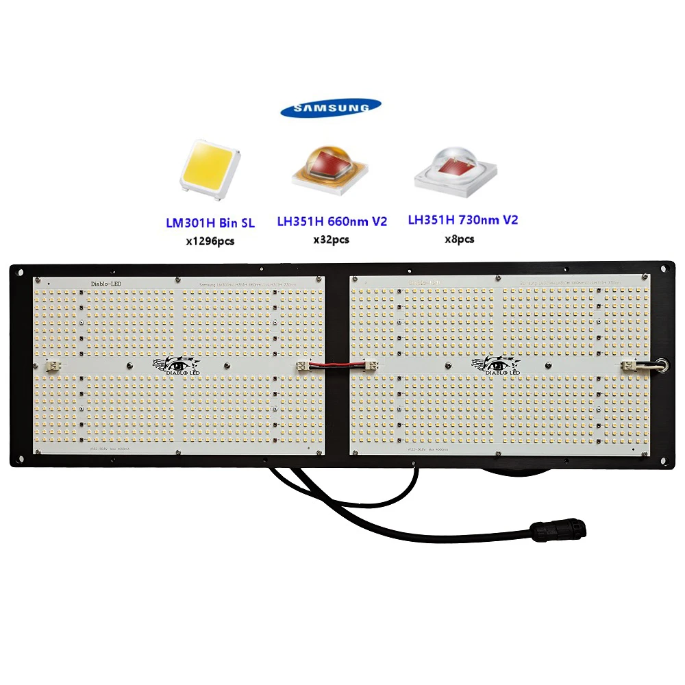 Samsung LM301H 350 Вт светодиодная плата growlights LM351H QB648 V2 для замены 600 HPS