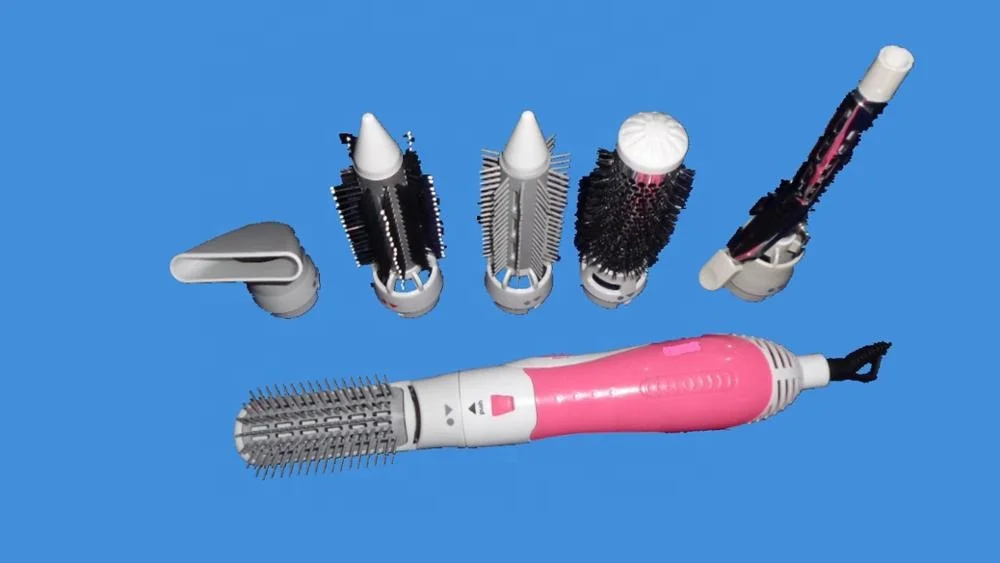 
GS CB CE approved dual voltage 110 V 220 V hot air hair brush 