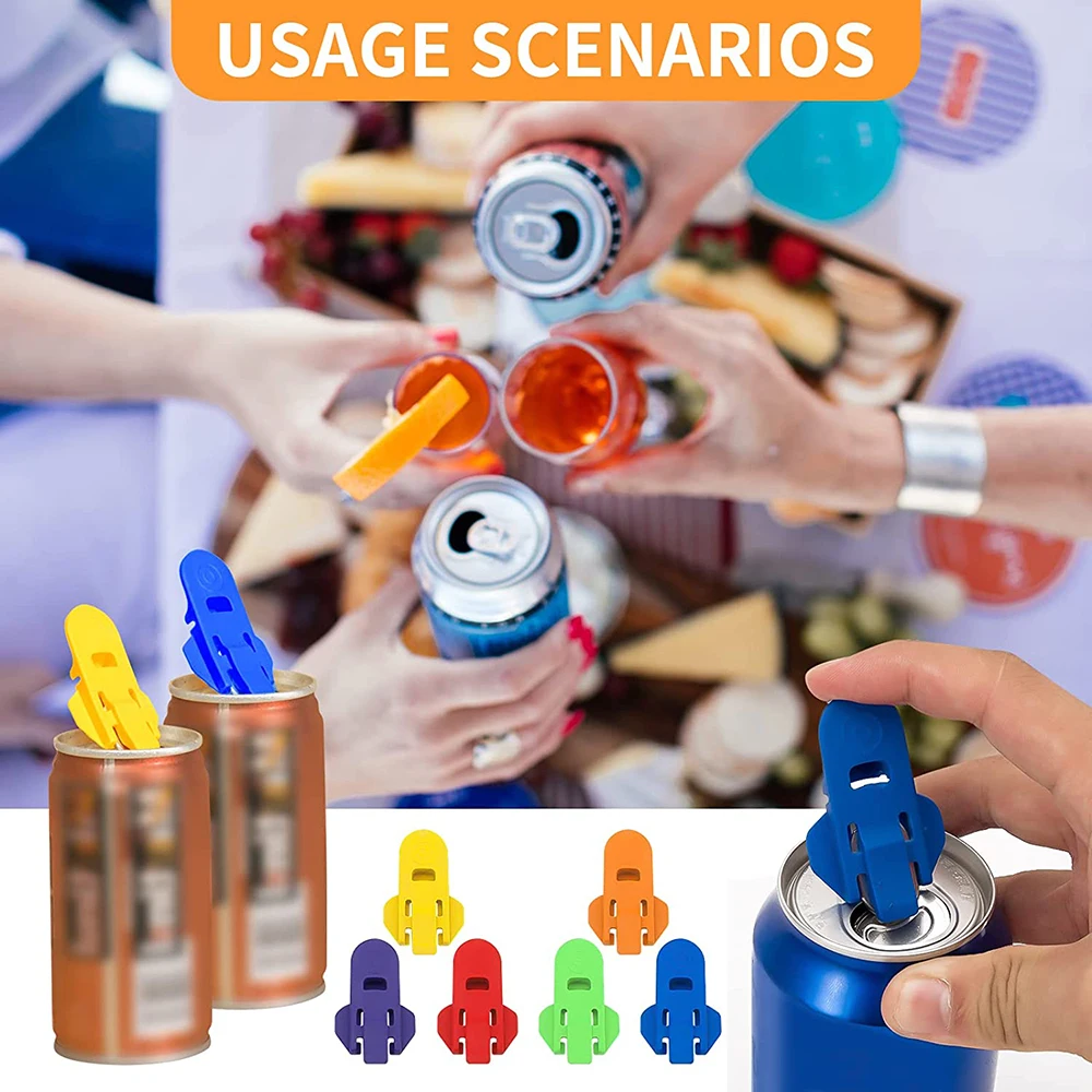1 PC Manual Can Opener Beverage Can Protector Cover Beer or Soda Cans at Picnic, BBQ, Protect Cold Drinks From Bees