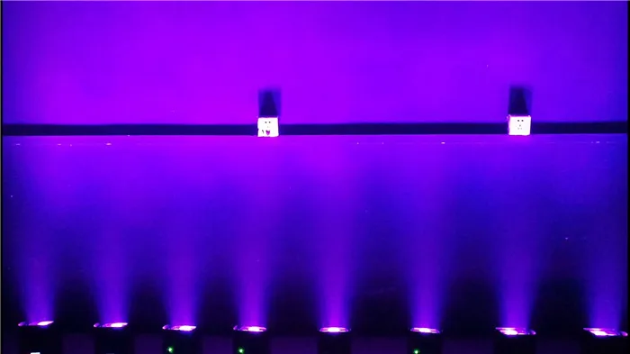 Winlite  6x18w 6in1 led par battery wireless dmx for events truss decoration