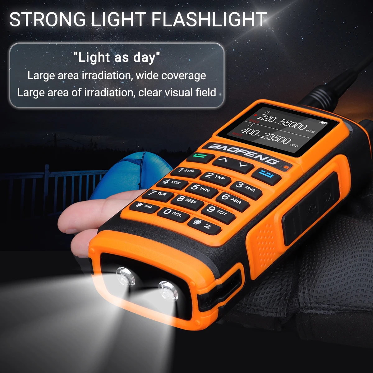 Baofeng UV-17L Pro Высокая мощность Водонепроницаемая Рация Беспроводная копия частоты дальнего действия 16 км радиолюбитель для охоты