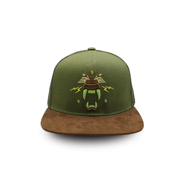 Fashion Outdoor Beach Party Trucker Caps for Men&Woman Hip Hop Style Hats Adjustable Badeball Cap Flat Brim