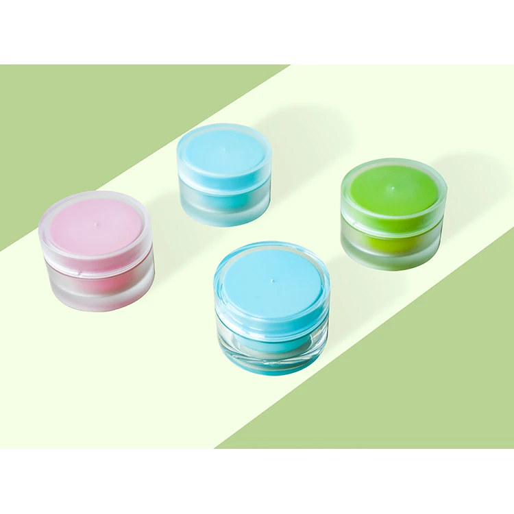 Scrub round 5g 10g 15g 30g 50g 100g acrylic cream cream jar