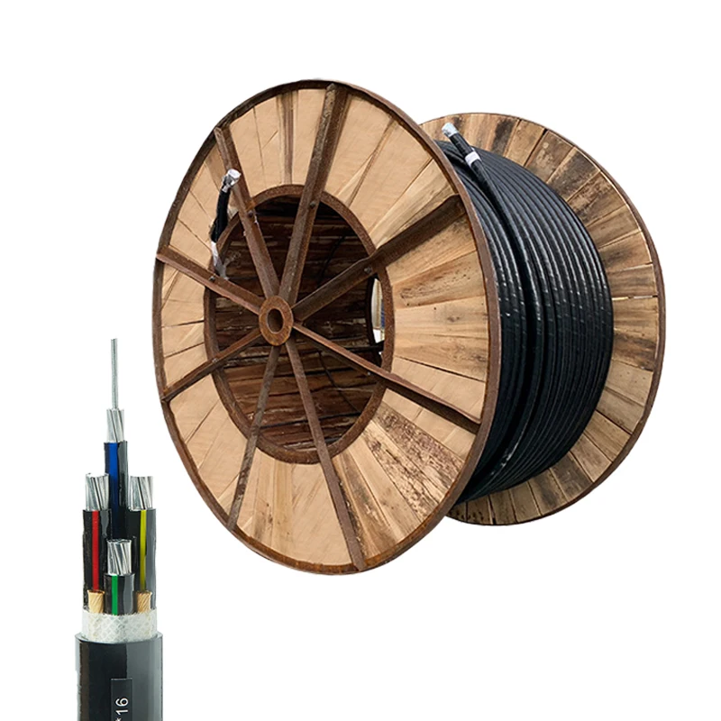 YJV Power Cable Xlpe Cable Aluminium Alloy Aluminum Made in China Insulate China Wire PVC Factory 4 Core 3x16+1x10mm2 25years