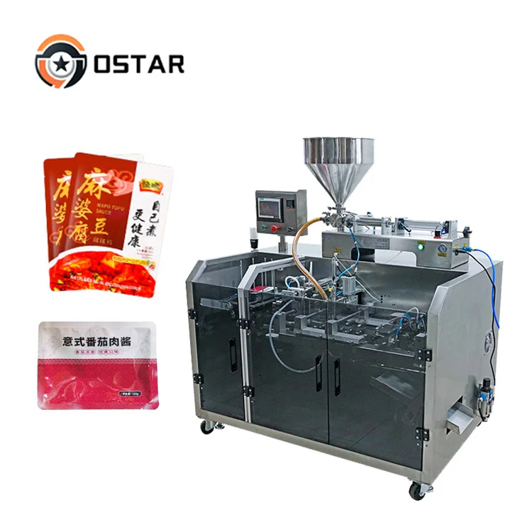Automatic Multi-Function Horizontal Bag Filter water Honey Milk Juices Ketchup Sauce Packaging Machine