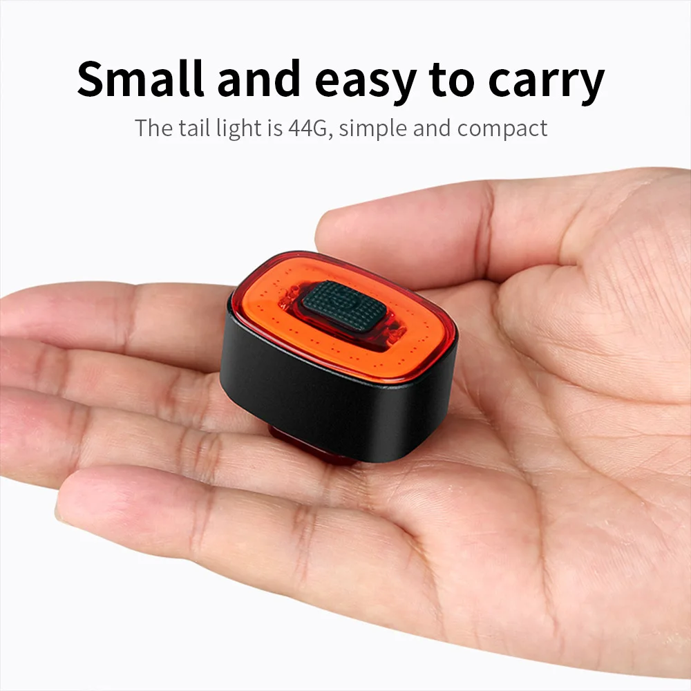 Usb Rechargeable Red Led Light For Cycling Bike Indicator Accessories Rear Lights 100 Lumens Led Bicycle Tail Light