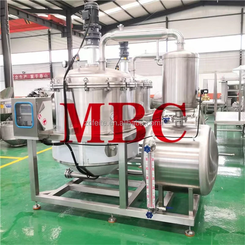 Customized  Beverage/Food/ Dairy/Bone Broth/Ketchup/Fruits Juice/Syrup Processing Vacuum Reduced Pressure Concentration