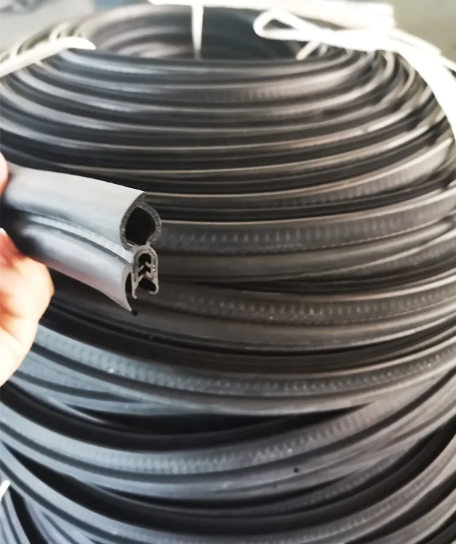 Car Door Rubber Seal Strip with Side Bulb EPDM Automotive Rubber Weather Striping for Cars, Boats, Trucks, RVs