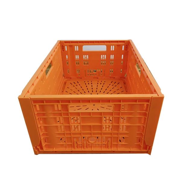 
Collapsible Plastic Folding Fresh Crates for Fruit and Vegetables basket With Factory Price 
