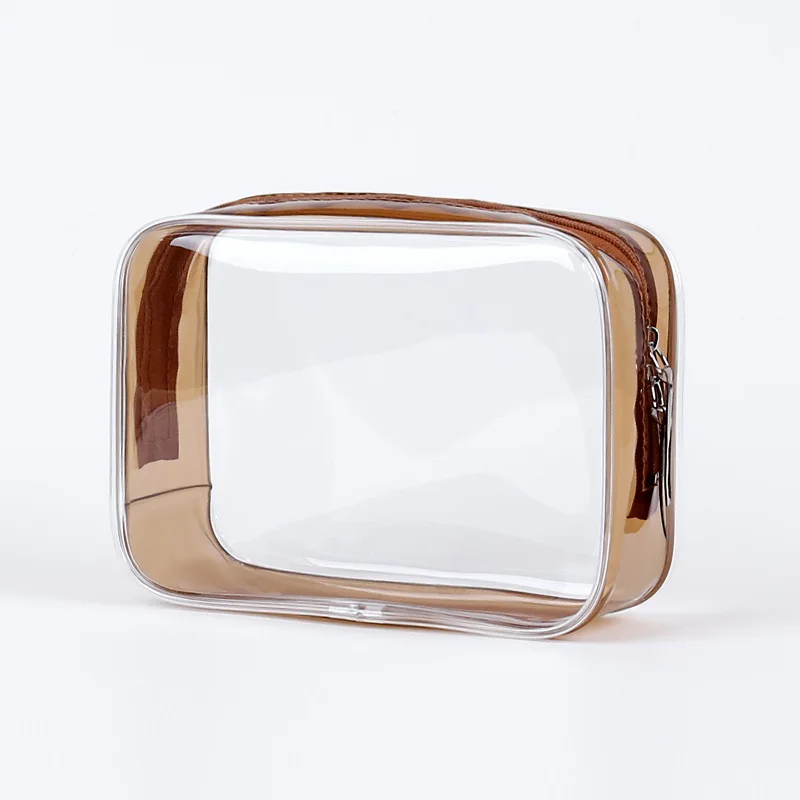 Wholesale Plastic Cosmetic Bag Travel Waterproof Pvc Bag Portable Transparent PVC Cosmetic Bag
