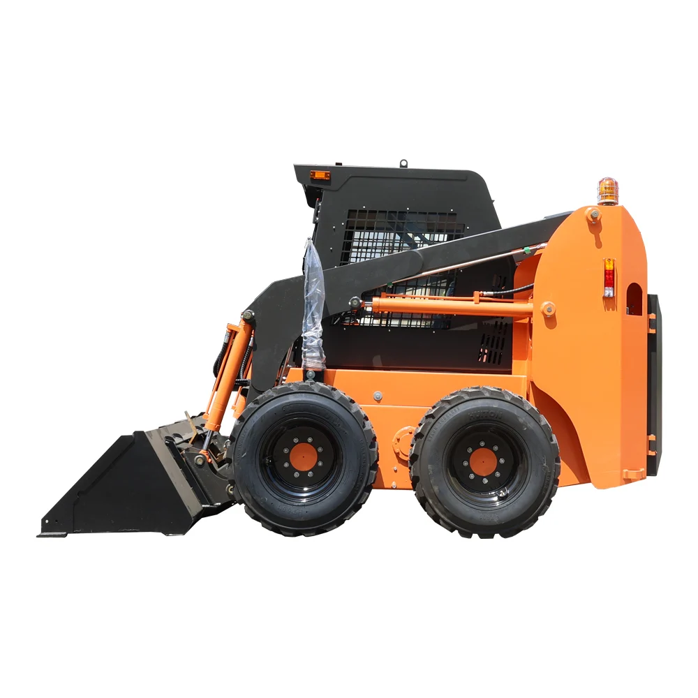 Best Heavy Duty With Tires With Snow Blower With Attachment Cheap Canopy Skid Steer Loader With Bucket