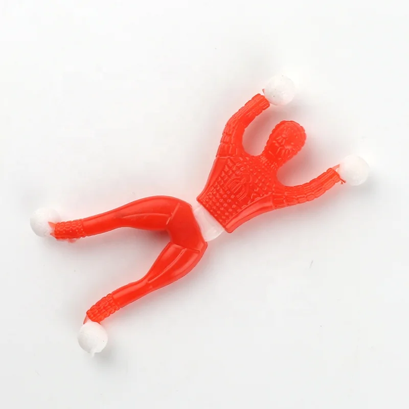 New Arrivals Fun Sensory Spinner Tpr Spiderman Climbing Wall Ninja Fidget Popper Spider Men Stretchy Sticky Toys for kids