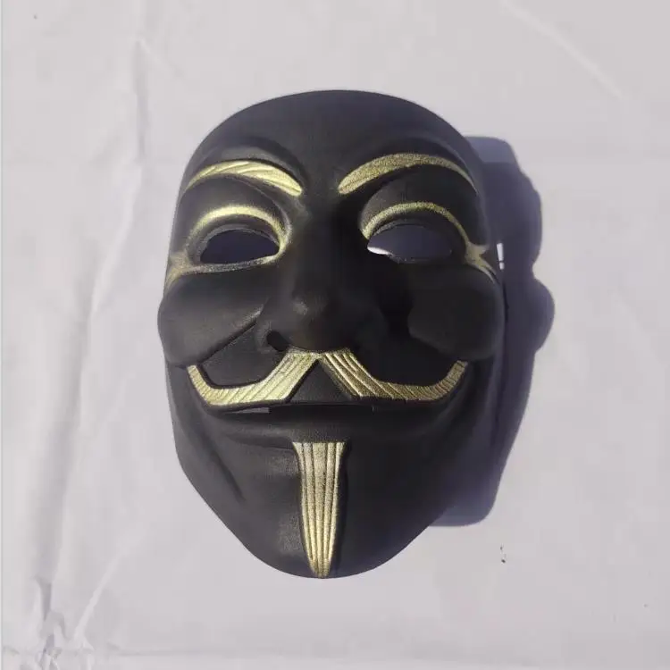 Halloween cosplay Costume V for Vendetta Halloween facepiece , Anonymous/Hacker face