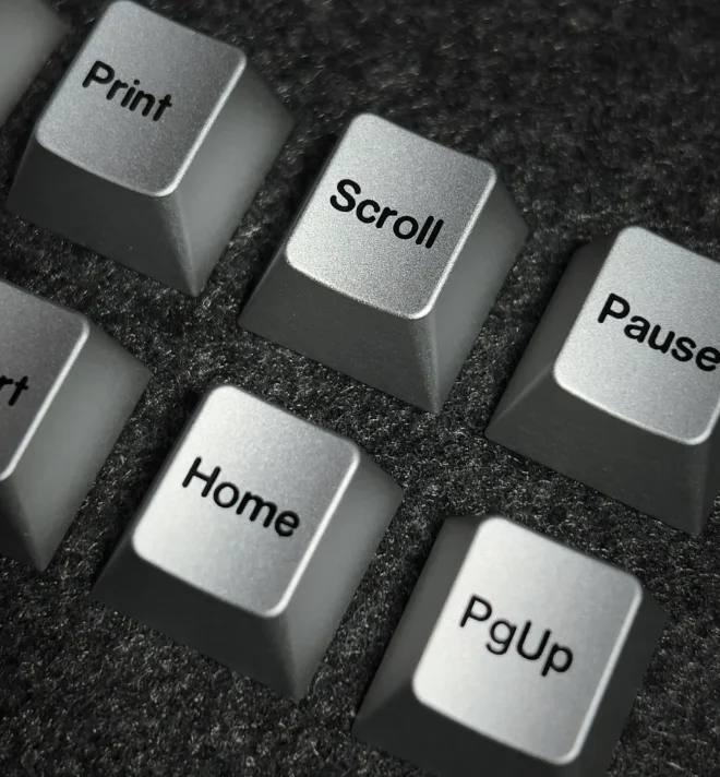 Cnc Machined mechanical keyboard custom keyboard Anodized Aluminum Parts Components metal Accessory cnc machining