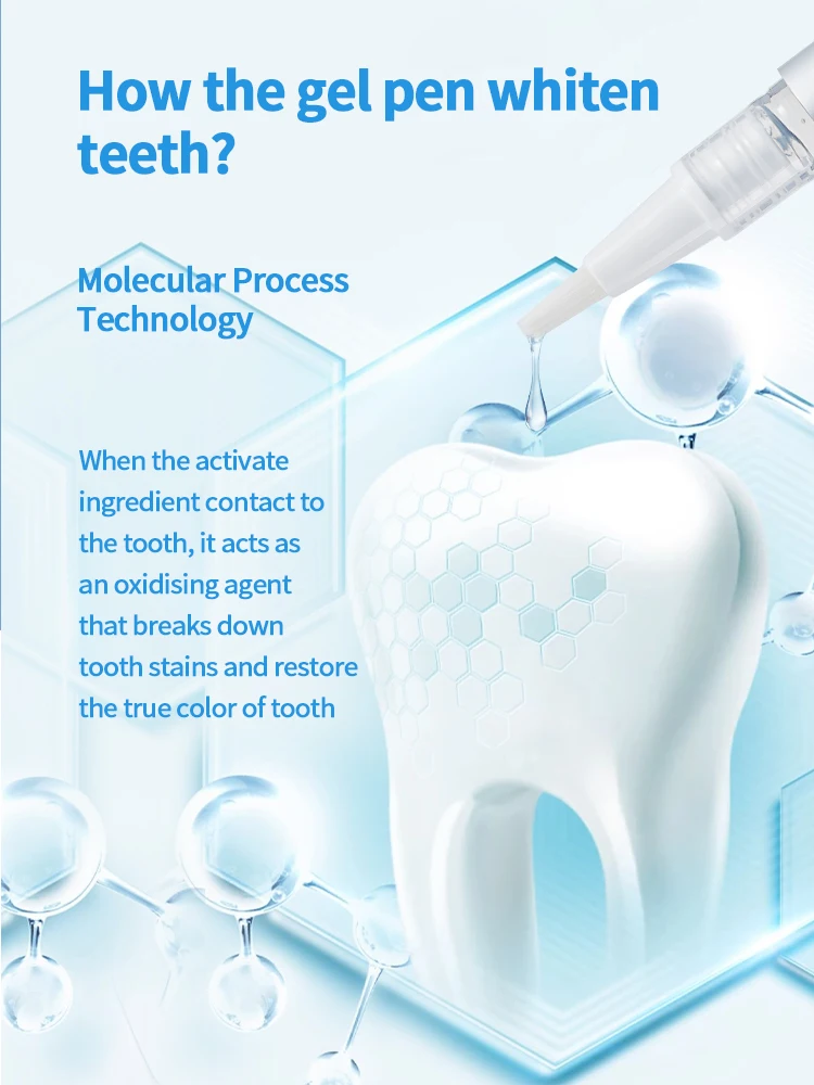 Custom Private Label Teeth Whitening Pen With Logo 16% 27% 35% Hp Professional Teeth Whitening Gel 44