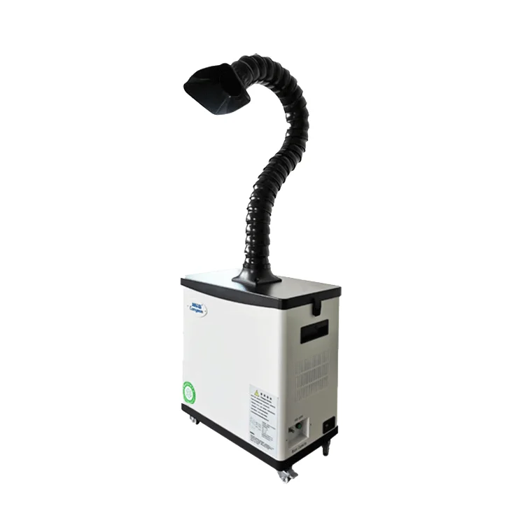 FumeClear Soldering Fume Extractor Smoke Absorber Welding Evacuator Air Purifier 4 Stage Filter for Co2 Laser Engraving