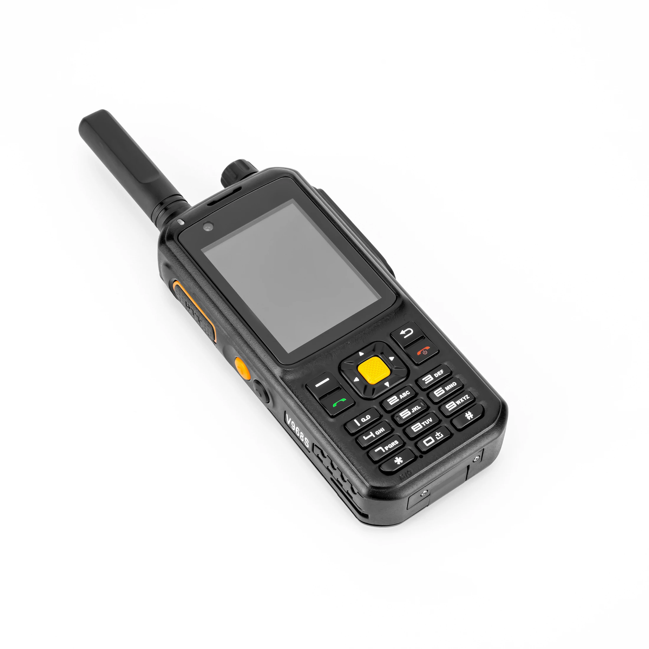 Easycom new hot sell android  walkie talkie  with big screen, GPS, camera support Zello 4g two way radio
