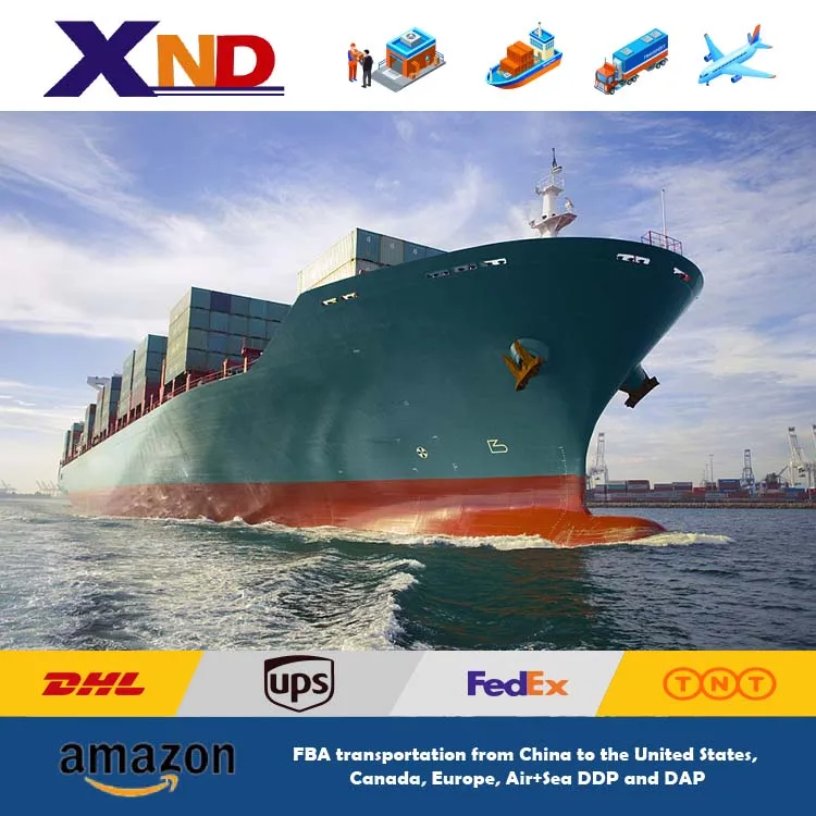 International shipping express Tnt Fedex Ups Dhl freight cheap transport to Europe Amazon Express Service Door
