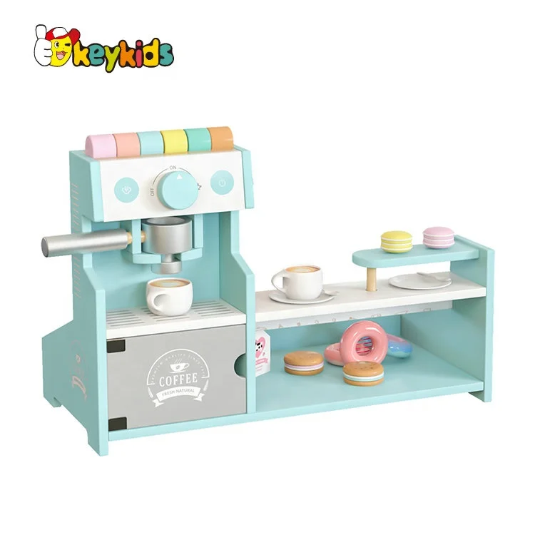 Распродажа ролевая игра деревянная кофейня игрушка с кофеваркой W10D462