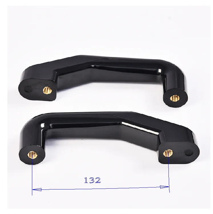 Customized high quality industrial pull handle black machine door handle