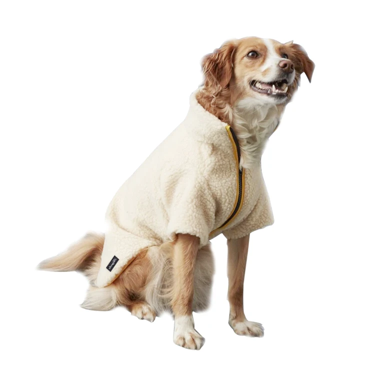 Wholesale Custom Puppy Large Luxury Designer Factory Highly Quality Great Sherpa Dog Fleece Police Blanks Polyester Dog Clothes