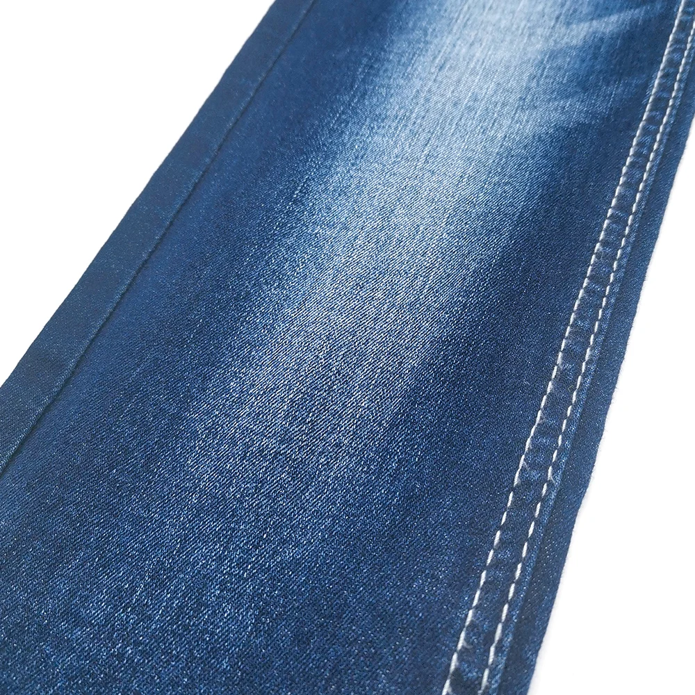 12OA+11.7*21/75D+55D TR+21/75+40D TR denim fabric for clothes