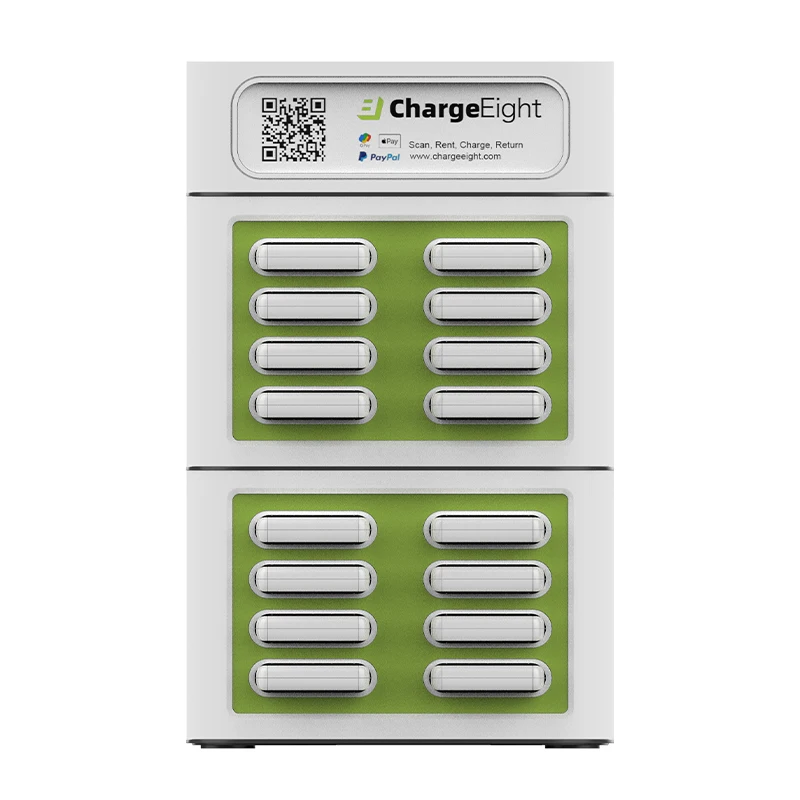 20 Slot Top Sharing Power Bank Mobile Sanitising Wifi Charger Station Power Bank Kiosk