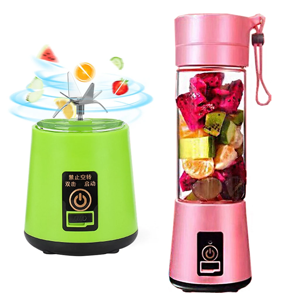 Mini Electric USB Portable Juicer Mixer Blender Fruit Vegetables Quick Juicing Kitchen Orange Juicer Machine