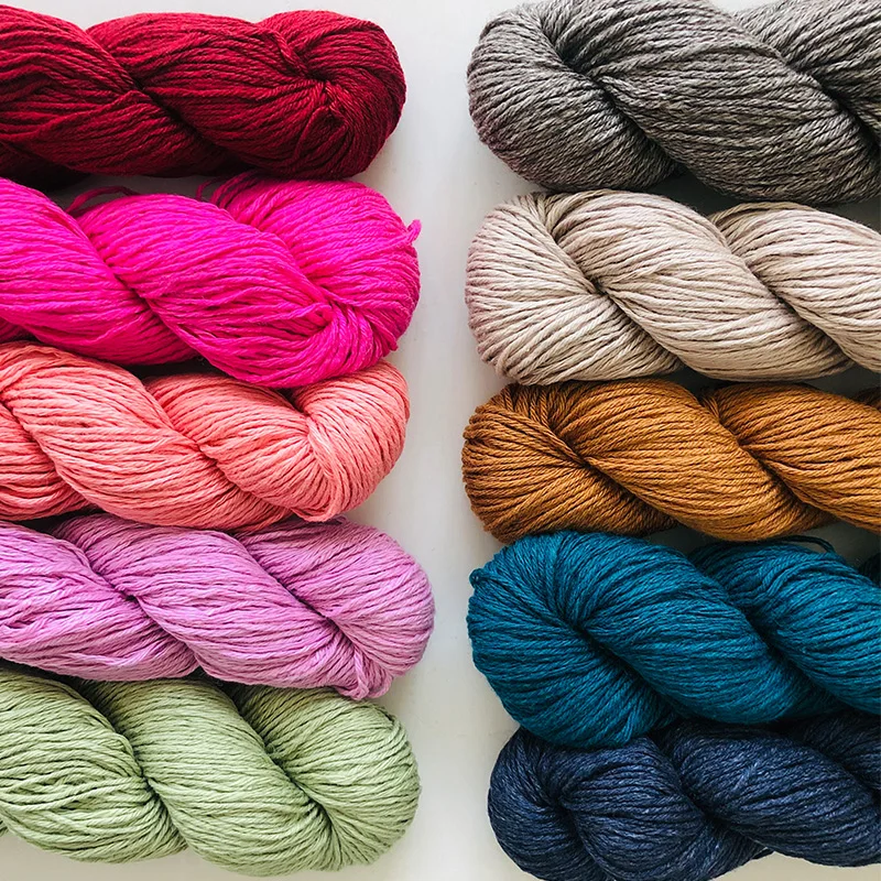 50% Silk 50% Tibetan Yak Blended / Colored Hand Knitting / Sweater&Scarf / 4ply / Natural Fiber  Yarn