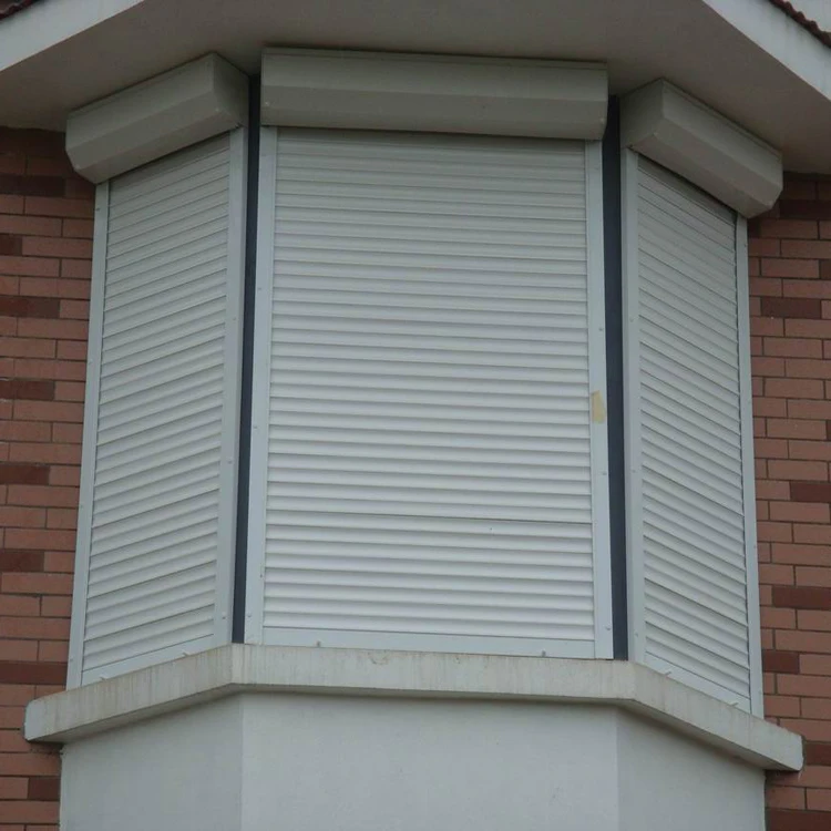 Manufacturer Smart Outdoor Roller Hurricane Shutters Sunproof Aluminum Roll Up Exterior Hurricane Shutters For Windows