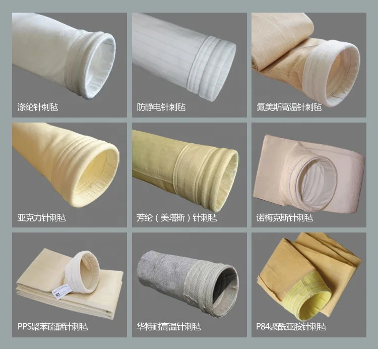 Dust filter bag collector bag Polypropylene/ PP material bag filter