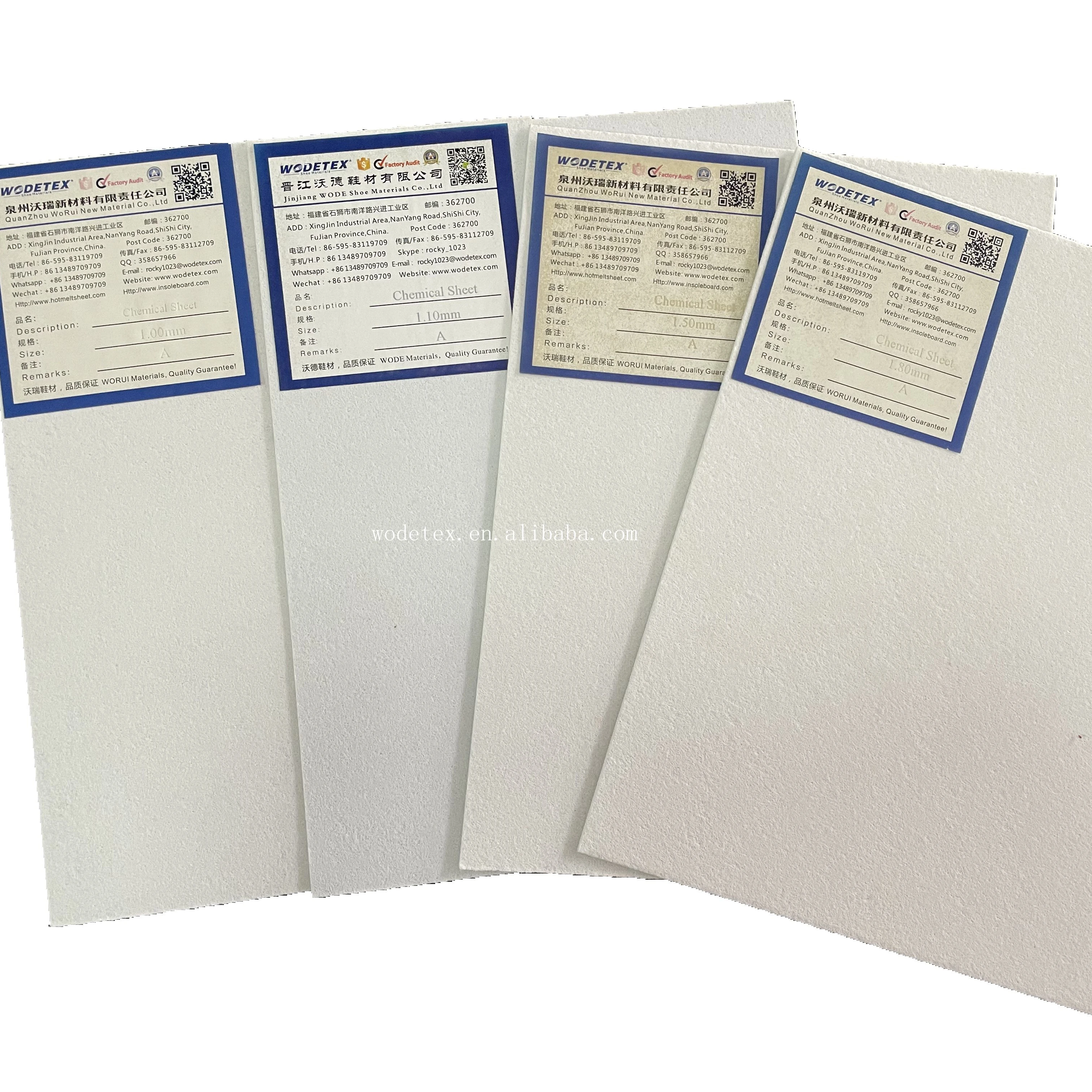 Best Price Nonwoven Chemical Sheet For Toe Puff And Counter Material For Shoes Reinforce Material