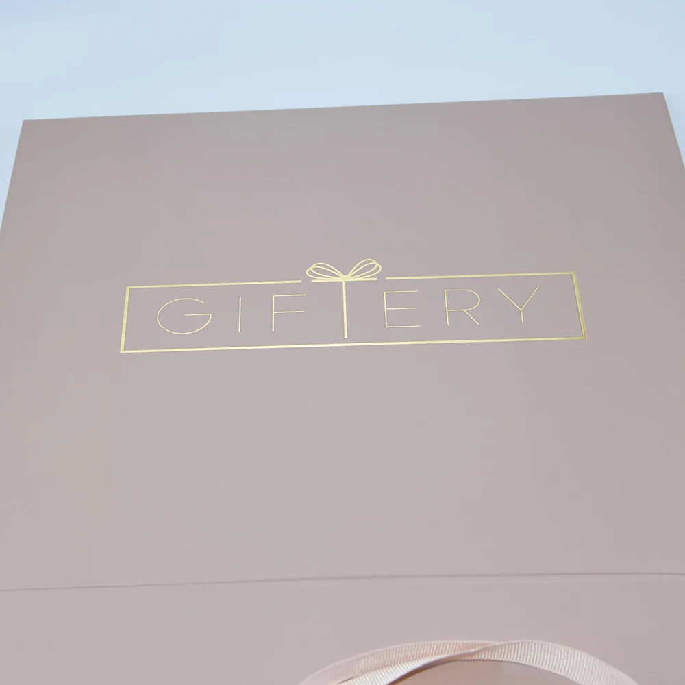 Personalized Geschenkverpakking Virgin Hair Bundles Wig Packaging Box Human Weave Extensions Hair Gift Box with Ribbon Closure