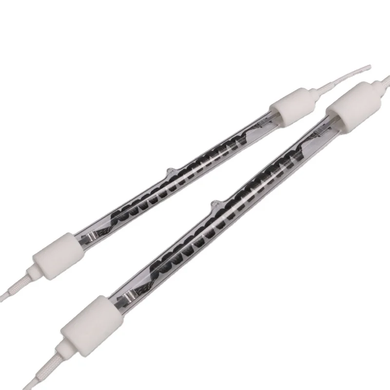 230v 2000w IR Element Quartz Carbon Fiber Infrared Heating Lamp for Wood and Paper Drying