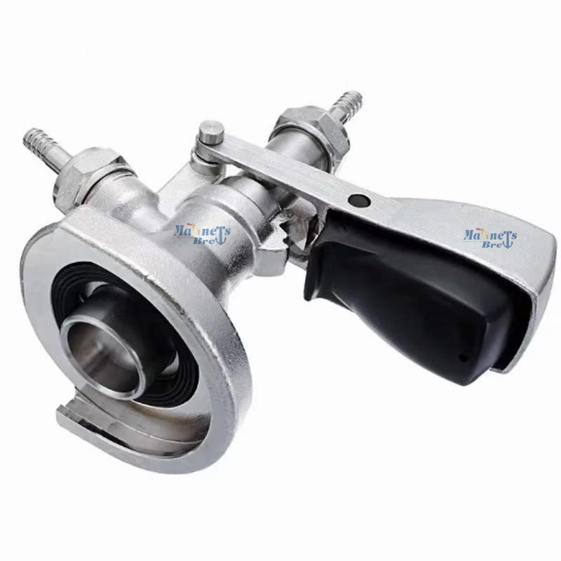Cheap price Beer Keg Couplers Dispenser A S D M Type Beer Keg Coupler With Pressure Release Valve