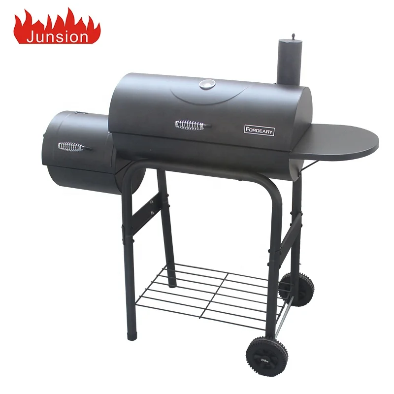 Portable Kitchen Industrial Barrel Stainless Steel Charcoal BBQ Grill Stand