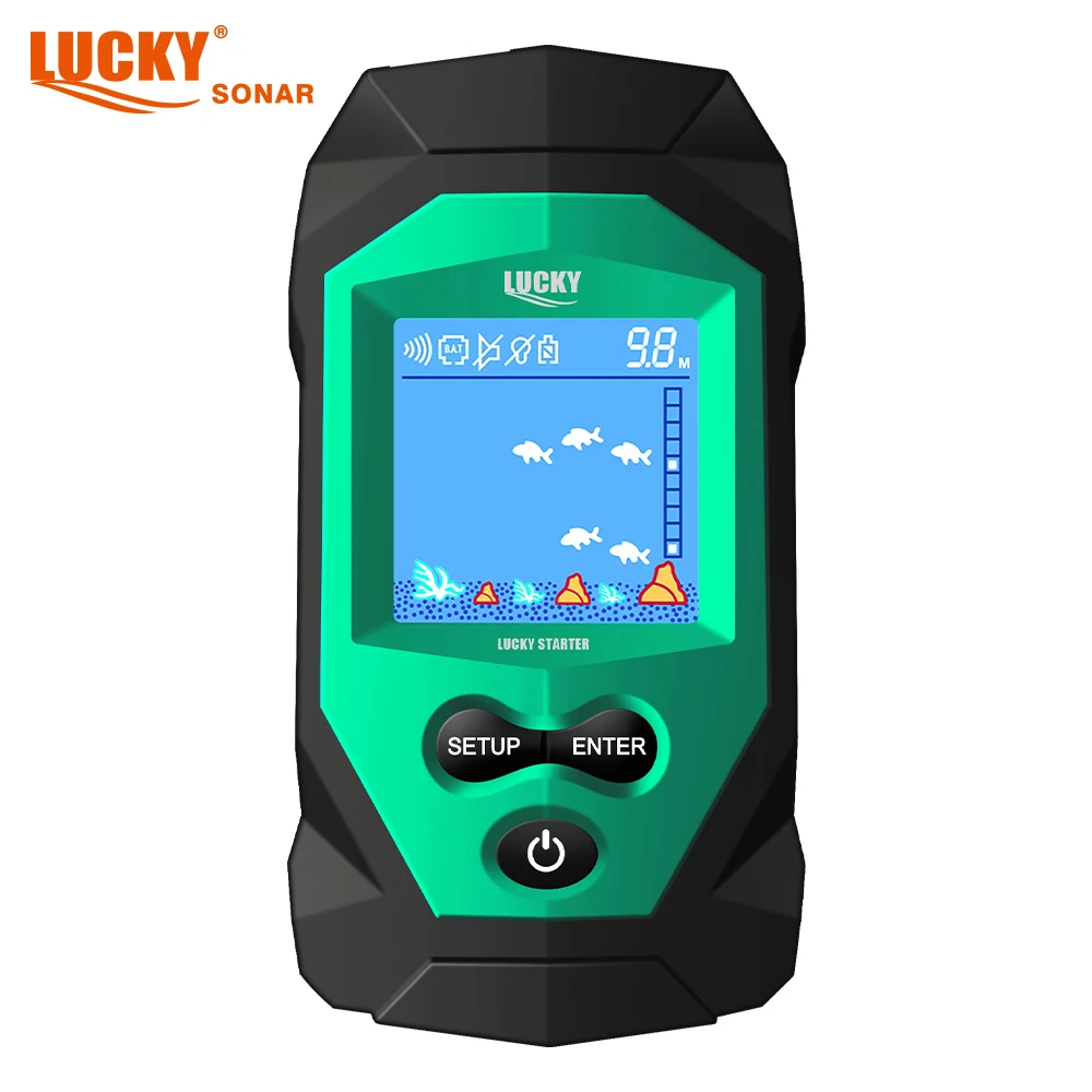  Lucky Start Рыбалка счастливая эхолот горячая Распродажа мобильный Ecosonda счастливый