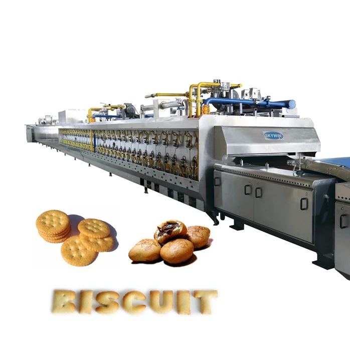 
Chocolate Hello Panda and Cracker Hard Biscuit Making Machine Automatic Production Line Price 