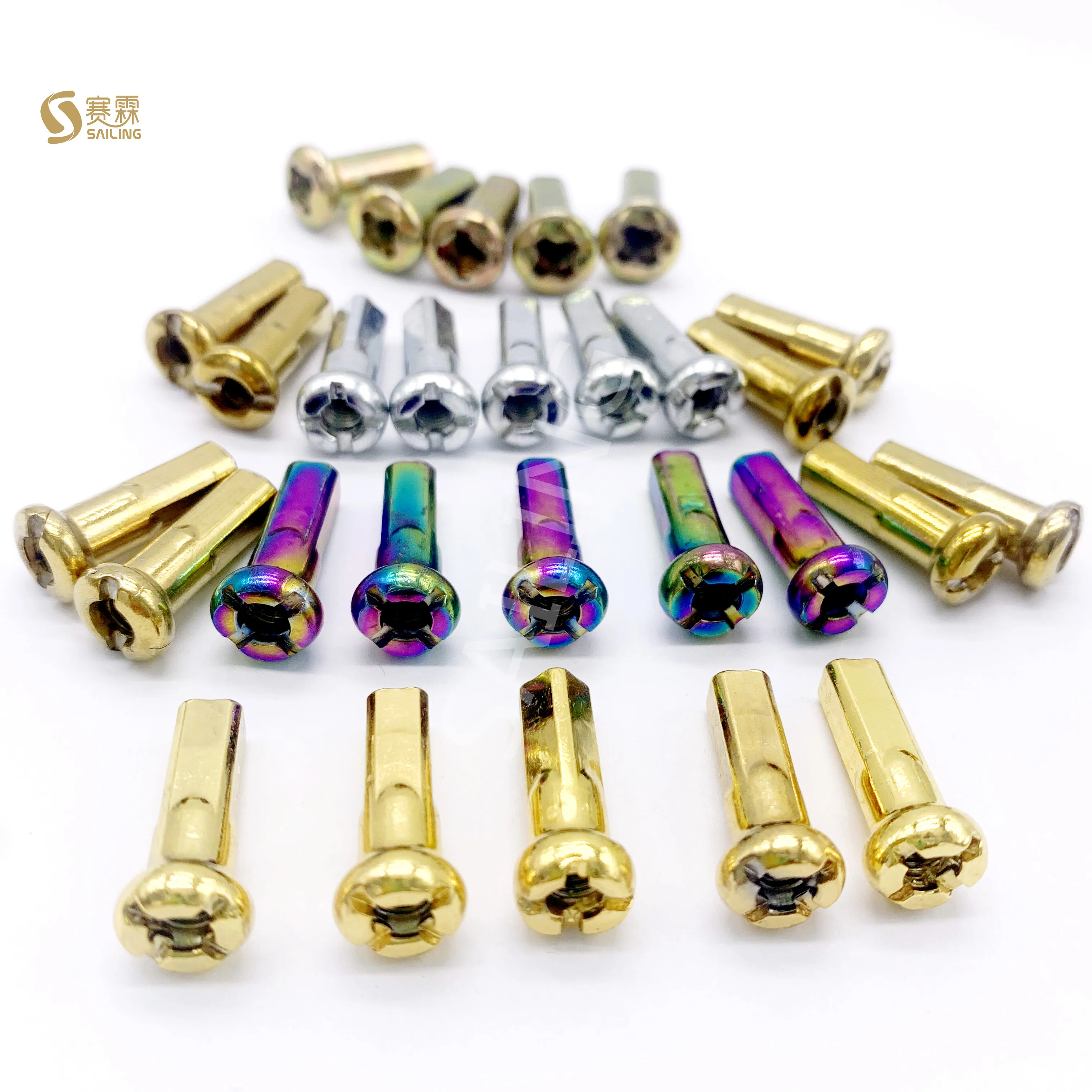 Different Size Aluminum Motorcycle Spokes