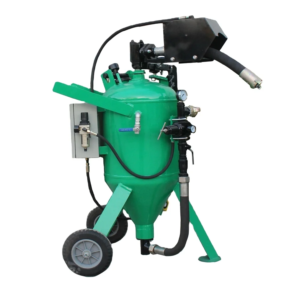 smart manual clean dustless blasting pot for descaling and degresing DB150/DB225/DB500