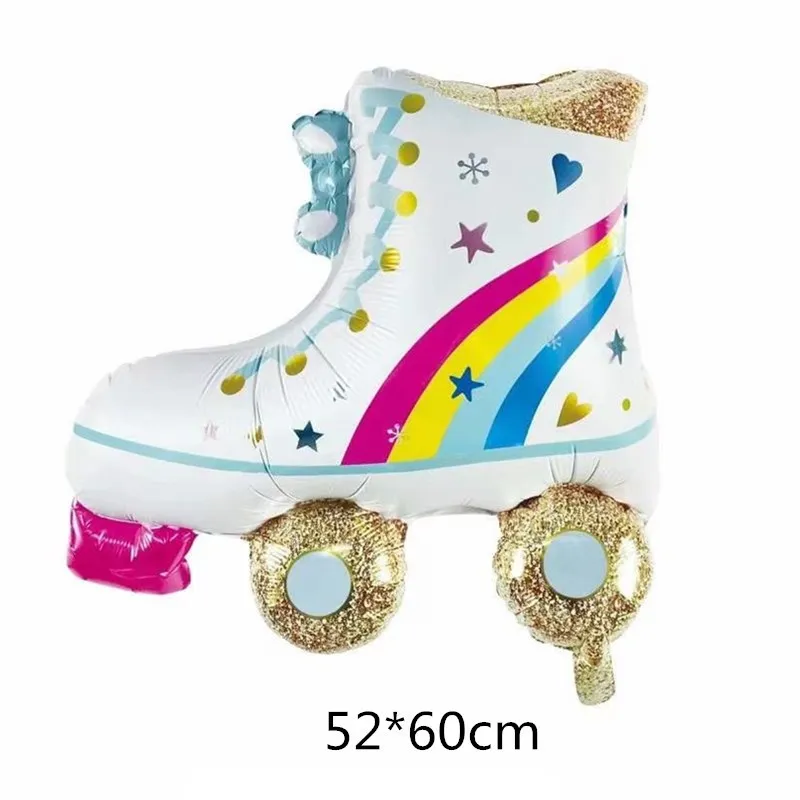 Balloons Inflatable Radio for Parties Decor Hip Hop Kid Toy Theme Birthday Party Decorations Skate and Radio Aluminum Foil Ice