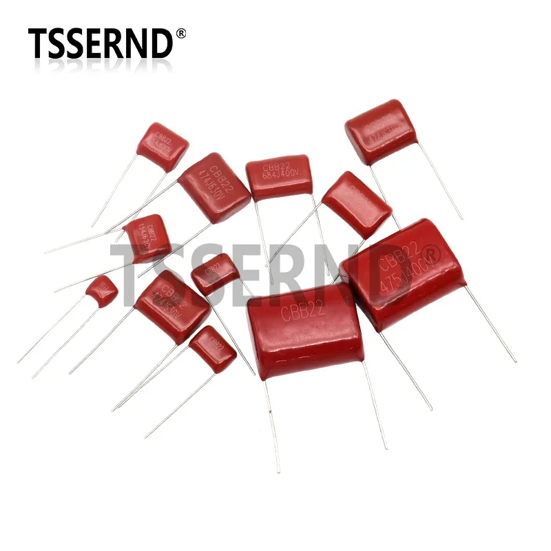 10pcs CBB Polypropylene Film Capacitor 63V-2000V